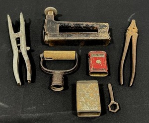 lot 111 image: Assortment of Old Hand Tools & Miscellaneous Items