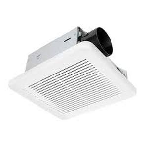 lot 16 image: Hampton Bay 50 CFM WallCeiling Mount Roomside Installation Bathroom Exhaust Fan  Customer Returns See Pictures