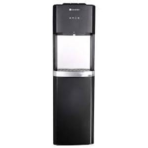 lot 21 image: Glacier Bay Matte Black and Stainless Steel Bottom Load Water Dispenser Customer Returns See Pictures