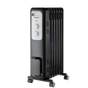 lot 26 image: Pelonis 1,500-Watt Oil-Filled Radiant Electric Space Heater with Thermostat Customer Returns See Pictures