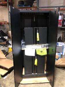 Husky 3-Piece Regular Duty Welded Steel Garage Storage System in Black  Customer Returns See Pictures