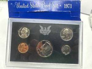 lot 21 image: 1971 United States Proof Set