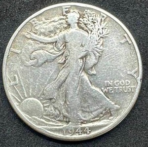 lot 33 image: 1944 Walking Liberty Half Dollar