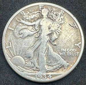 1934 Walking Liberty Half Dollar