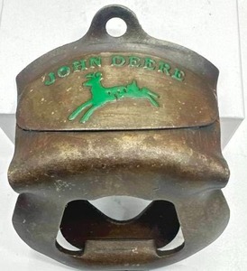 lot 61 image: John Deere Metal Bottle Opener