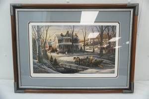 lot 85 image: Homeward Bound by Terry Redlin 1988
