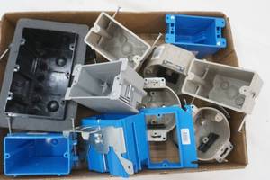 lot 105 image: electrical boxes