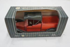 lot 46 image: New in Box hand-carved wooden antique truck