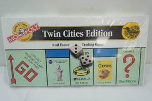 lot 64 image: Twin Cities Edition Monopoly-NEW
