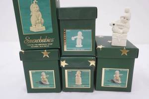 lot 68 image: Snowbabies Collection 6ct
