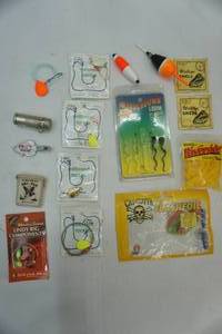 lot 174 image: fishing tackle rig componentssoft tackle