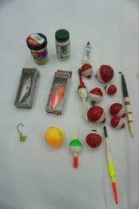 lot 176 image: fishing tackle lot bobberRapalas