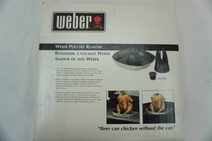 lot 187 image: Weber Poultry Roaster