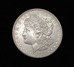 1921 Morgan Silver Dollar