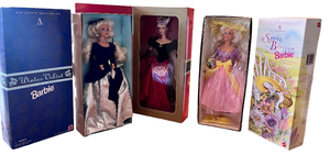 lot 41 image: AvonMattel Collectible Barbies