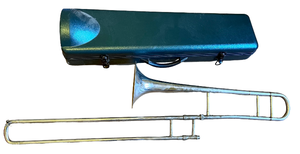 lot 77 image: Vintage Trombone With Case