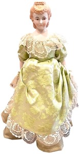 lot 230 image: Vintage Porcelain 19 Doll