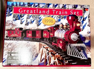 lot 227 image: Greatland Winter Train Set
