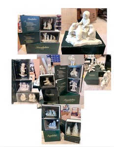 lot 211 image: Collection of Snow Babies