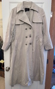 lot 124 image: Samuel Martin Trench Coat Size L-XL