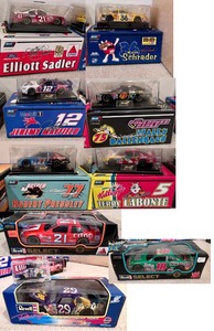 lot 68C image: (9) Revell Brand Racing Collector Model Cars