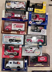 lot 71C image: (12) Advertising Collector Model CarsTrucks