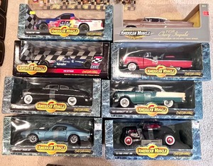 lot 51C image: (8) American Muscle Collector Model Cars - New In Boxes