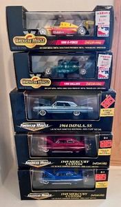 lot 56C image: (5) American Muscle Brand 143 Model Cars