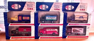 lot 55C image: (6) American Highway Legends Brand 164 Model Trucks