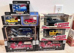 lot 43C image: (8) Collector Cars Including Police Car & 1929 Mack Firetrucks
