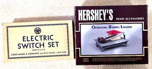 lot 30B image: Louis Marx. Electric Switch & Hersey Operating Barrel Loader