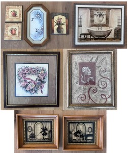 lot 201 image: Variety of Wall Decor
