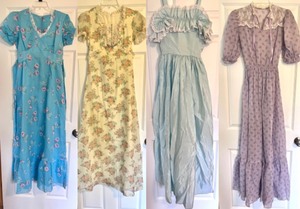 lot 163 image: Four Vintage Dresses