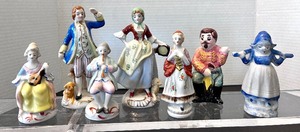 lot 186 image: Vintage Porcelain Figurines- Made in Japan