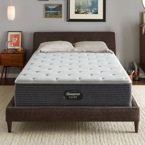 lot 3 image: Beautyrest Silver BRS900 Medium Firm Queen Mattress - MSRP $1356.00 - No Reserve