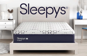 lot 11 image: Sleepys Hybrid Medium Firm Queen Mattress - MSRP $1499.99 - No Reserve