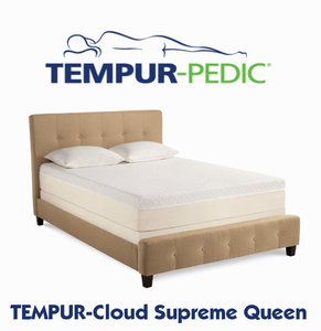 lot 19 image: TEMPUR-Pedic TEMPUR-Cloud Supreme Queen Mattress - MSRP $3199.00 - No Reserve - Name YOUR Price