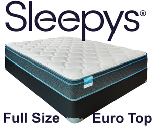 lot 28 image: Sleepys Calm Series 9 Euro Top Full Mattress