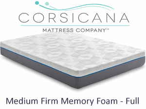 lot 29 image: Corsicana Renue Gel Memory Foam Medium Firm Full Mattress