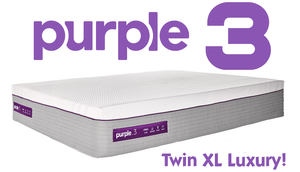 lot 30 image: The Purple 3 Mattress - Twin XL - MSRP $2599.00 - No Reserve - Only One in Stock