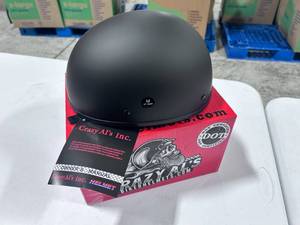lot 9 image: Crazy Als Biker Helmet Size M