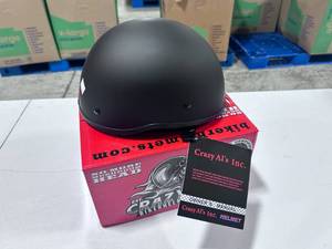 lot 11 image: Crazy Als Biker Helmet Size XL