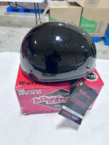 lot 17 image: Crazy Als Biker Helmet Size M