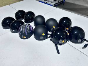 lot 69 image: Crazy Als Motorcycle Helmet Variety Lot - Great For Resale
