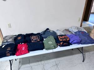 lot 265 image: Biker Clothing Varity Lot - Great for Resale over 100 items