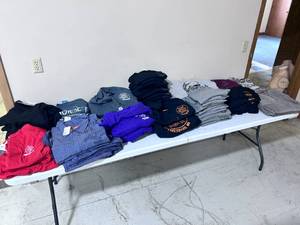lot 266 image: Biker Clothing Varity Lot - Great for Resale or Personal
