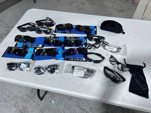 lot 278 image: Biker Sunglass, Reader, Lot - Great for Resale or Personal