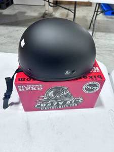 lot 31 image: Crazy Als Biker Helmet Size M