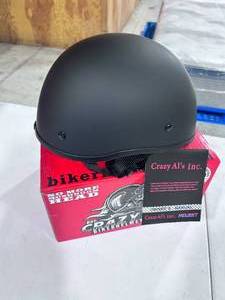 lot 50 image: Crazy Als Biker Helmet Size Small