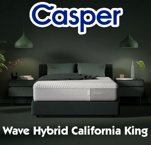 lot 14 image: Casper Sleep Wave Hybrid 13 California King Mattress - MSRP $2,595.00 - No Reserve